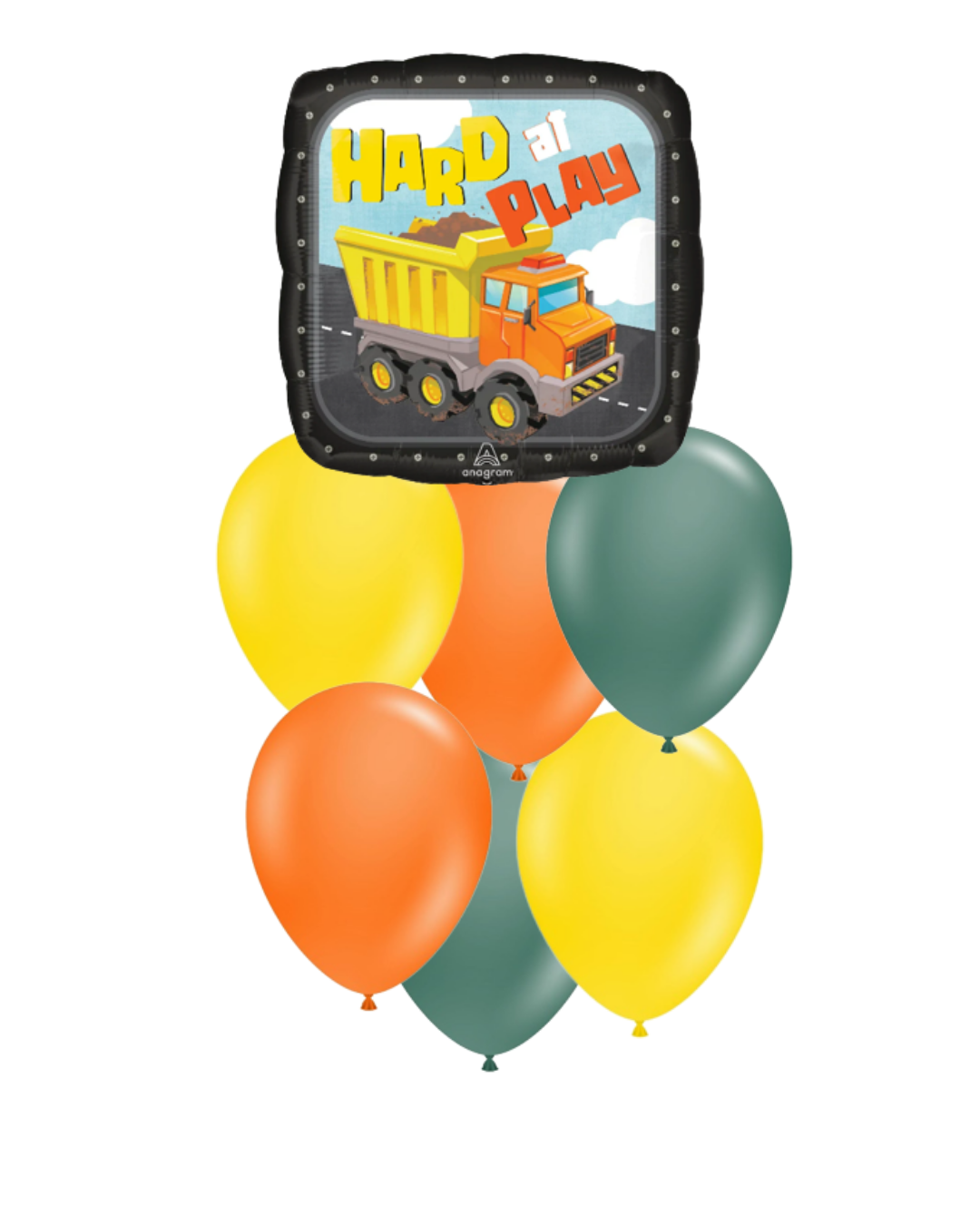 Construction Crew Balloon Bouquet