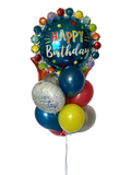 Birthday Circle Balloon Bouquet